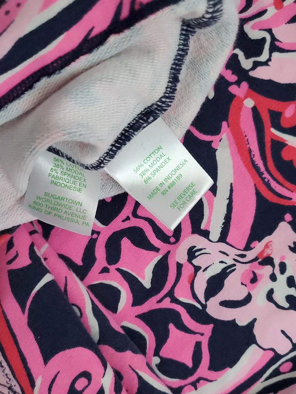 Lilly Pulitzer Girls Shift Dress Pink Floral SzS (4-5)